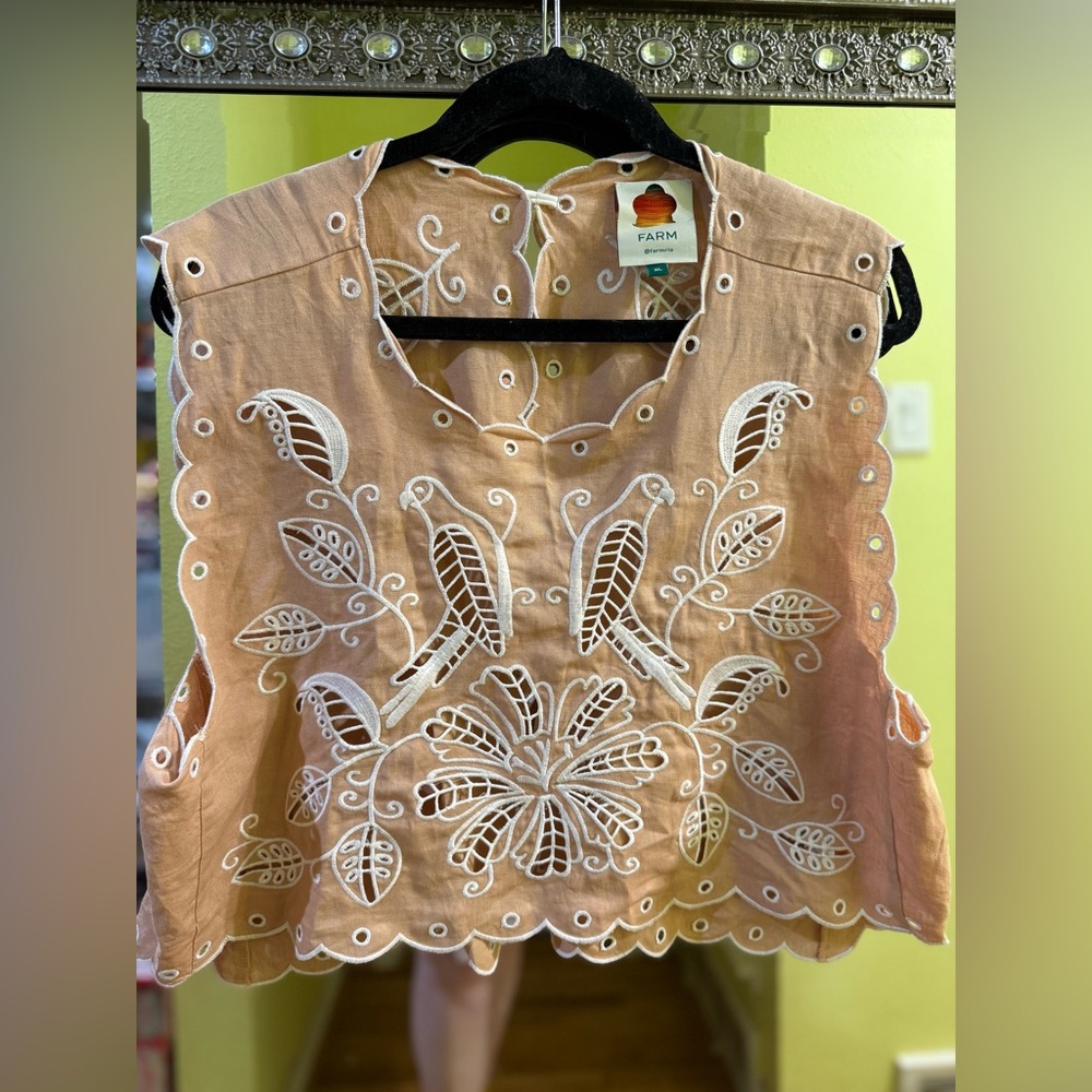 FARM Rio Richelieu Eyelet Midi Set - Picture 6 of 7